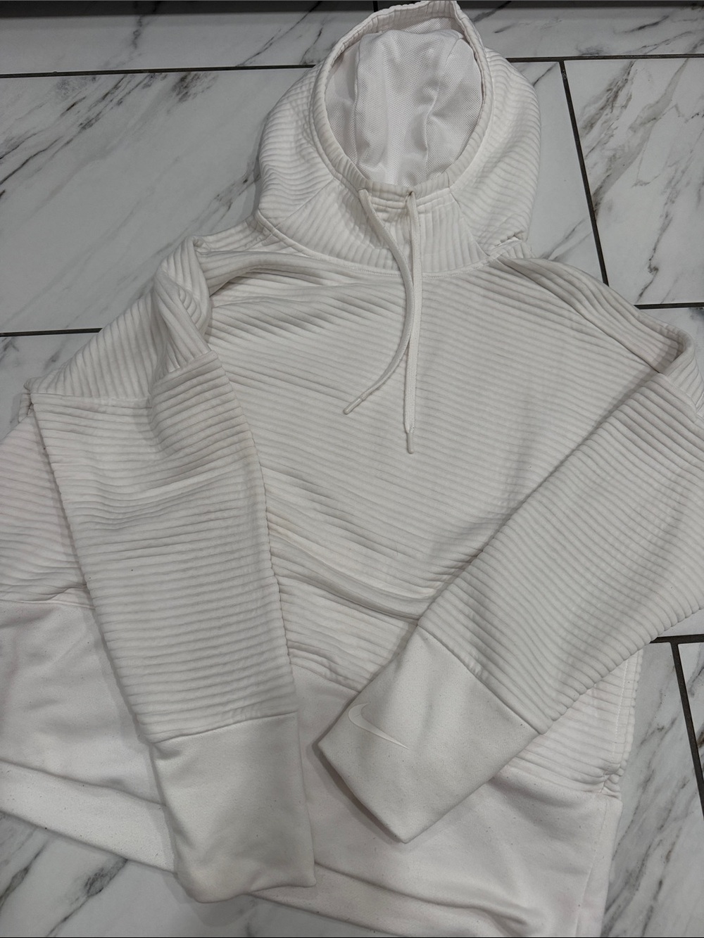 Nike White Hoodie